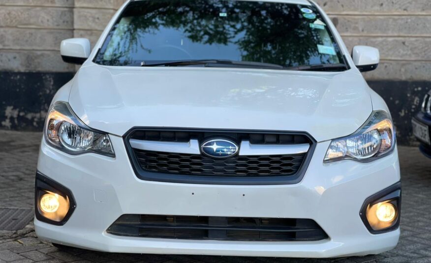 2015 Subaru Impreza G4 White