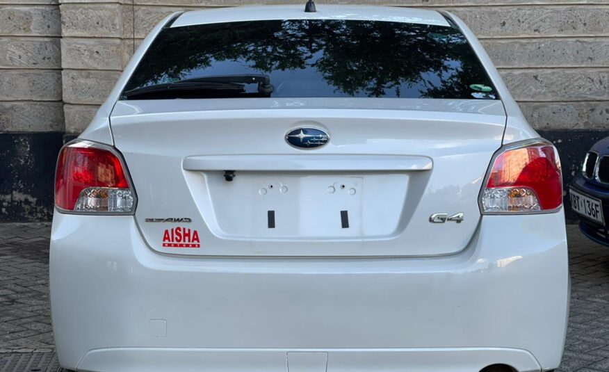 2015 Subaru Impreza G4 White