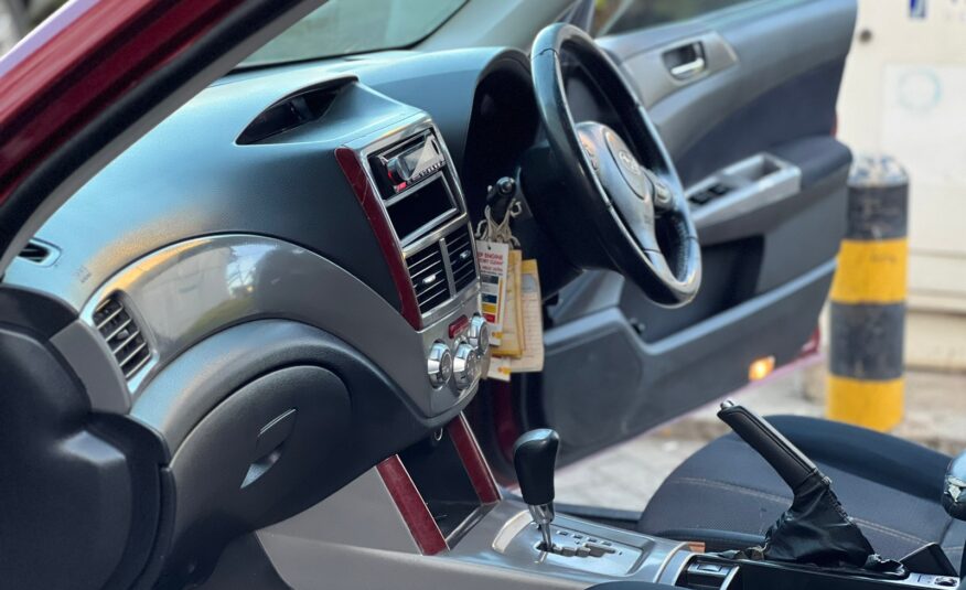 2008 Subaru Forester Wine Red