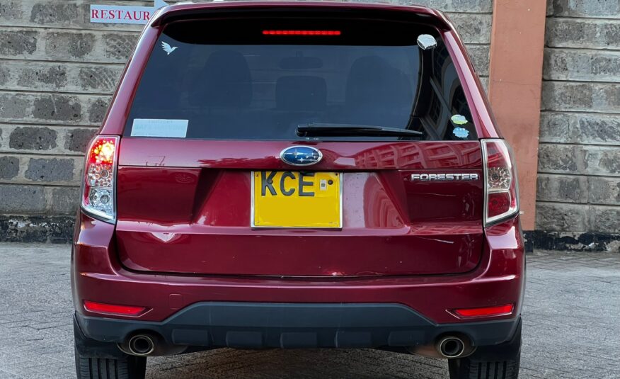 2008 Subaru Forester Wine Red