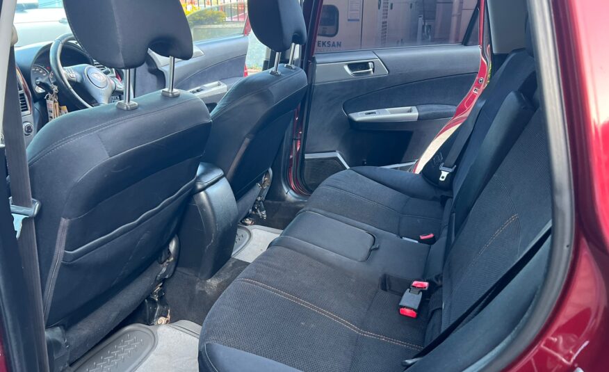 2008 Subaru Forester Wine Red
