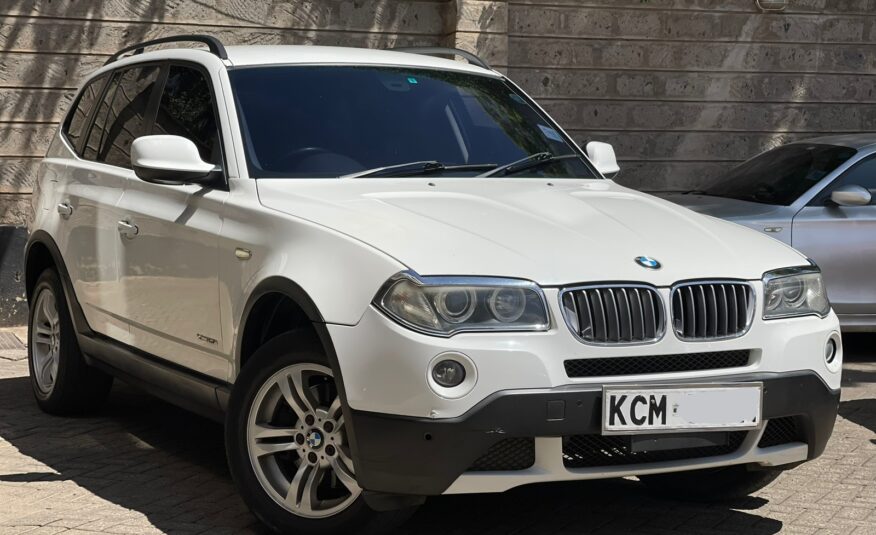 2010 BMW X3 White