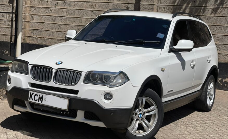 2010 BMW X3 White