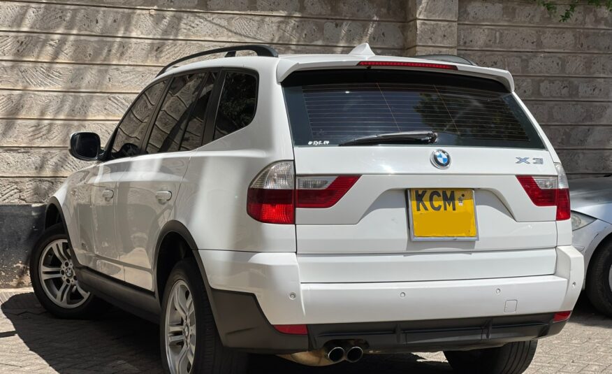 2010 BMW X3 White