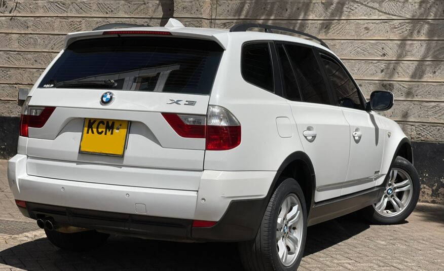 2010 BMW X3 White