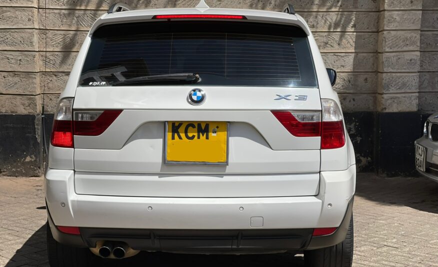 2010 BMW X3 White
