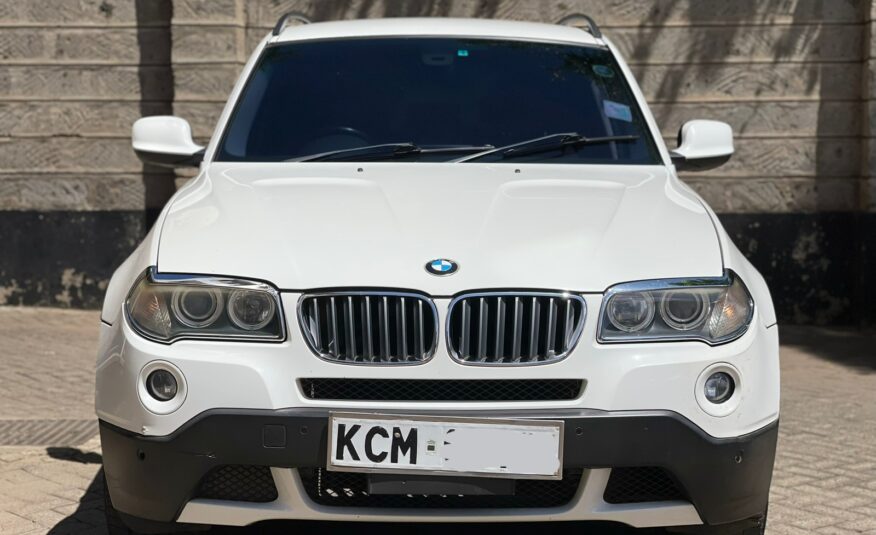 2010 BMW X3 White