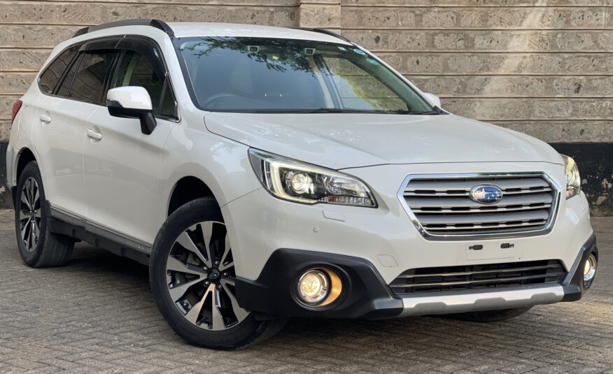 2015 Subaru Outback BS9 White