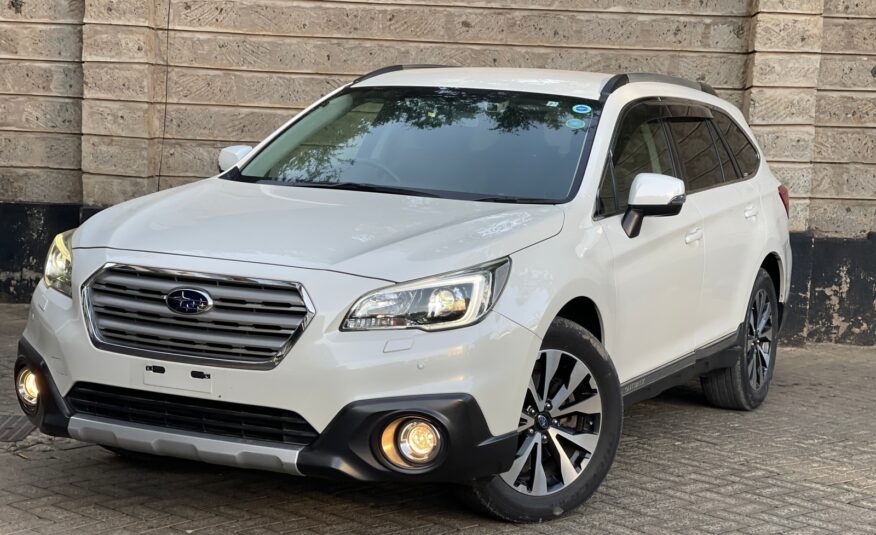 2015 Subaru Outback BS9 White