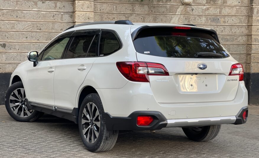 2015 Subaru Outback BS9 White