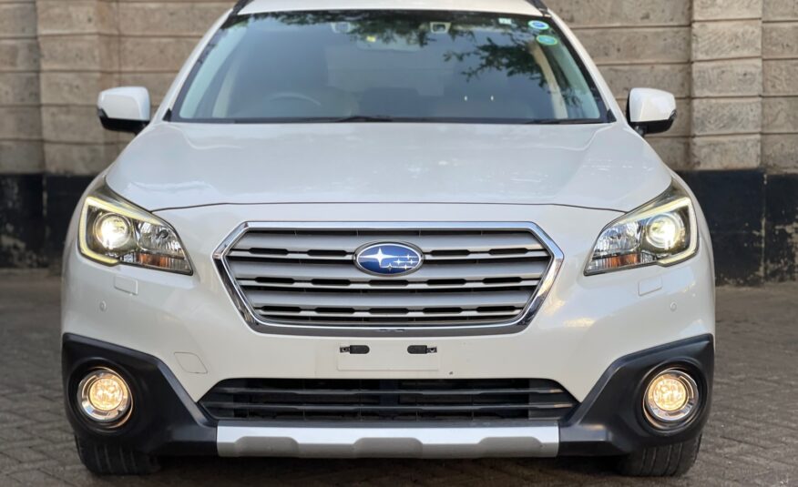 2015 Subaru Outback BS9 White