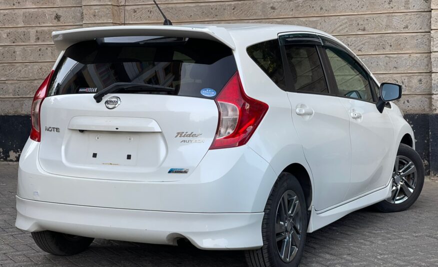 2015 Nissan Note Rider