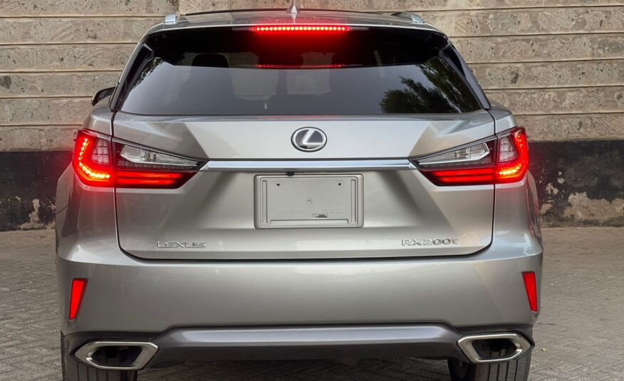 2016 Lexus Rx200t