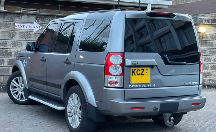 2013 Landrover Discovery 4