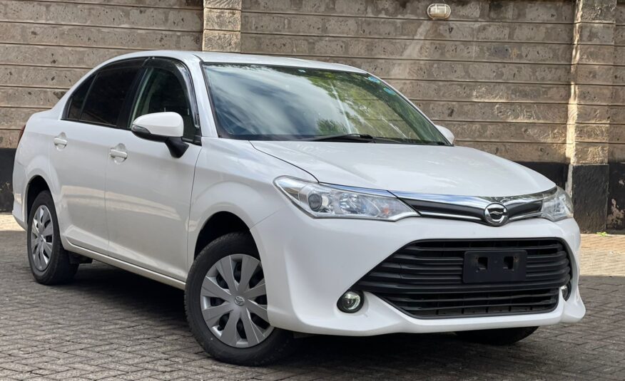 2015 Toyota Axio (Non-Hybrid)