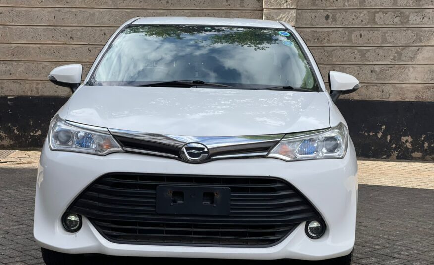 2015 Toyota Axio (Non-Hybrid)