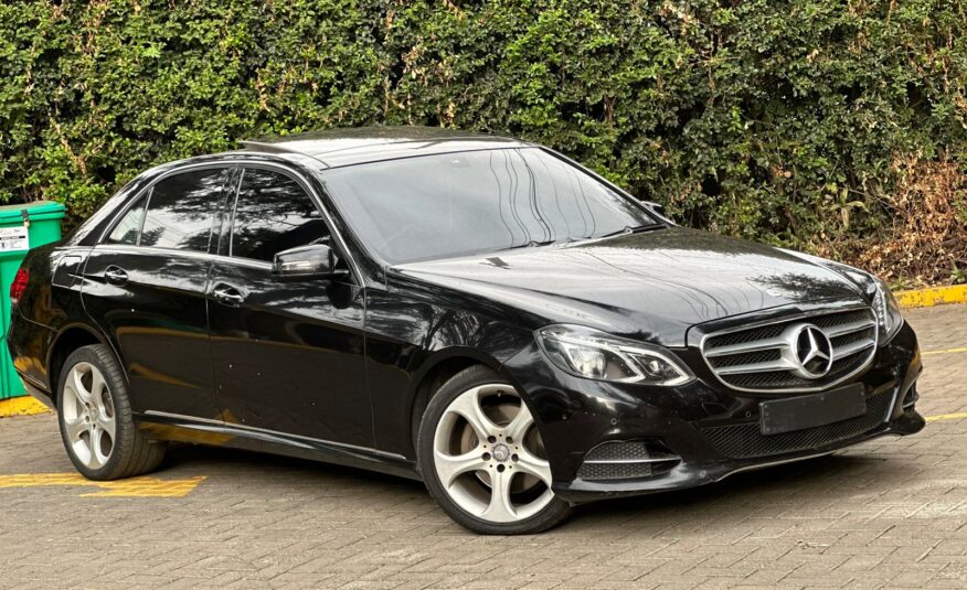 2014 Mercedes Benz E250 Sunroof