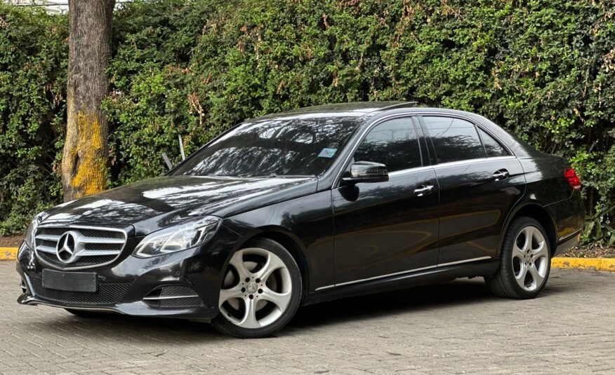 2014 Mercedes Benz E250 Sunroof