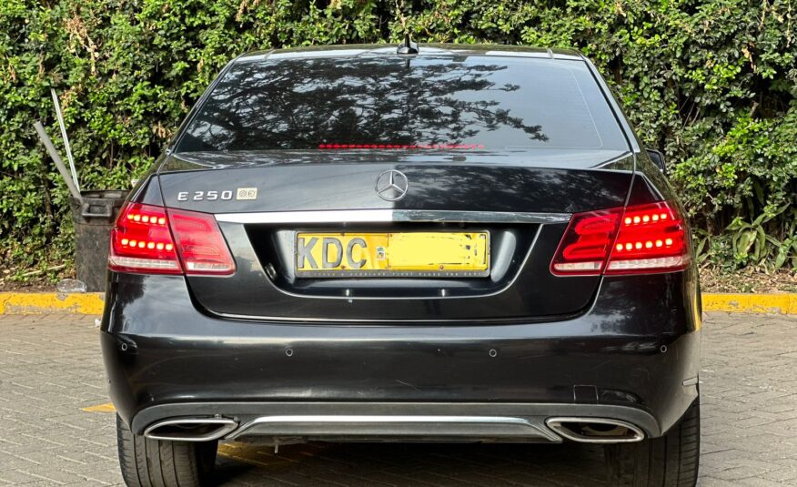 2014 Mercedes Benz E250 Sunroof