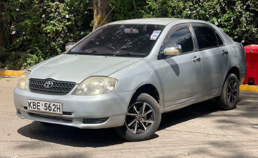 2002 Toyota Corolla NZE