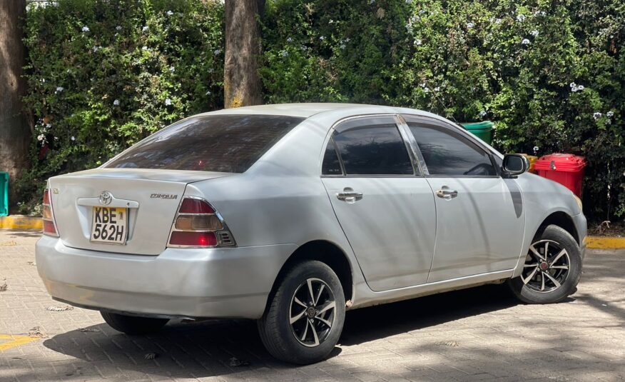 2002 Toyota Corolla NZE