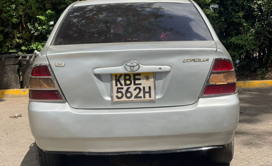 2002 Toyota Corolla NZE