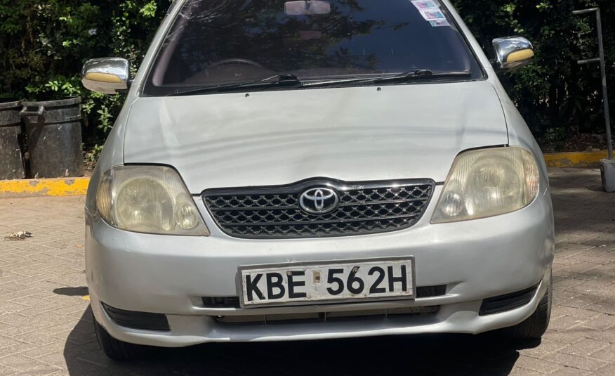 2002 Toyota Corolla NZE