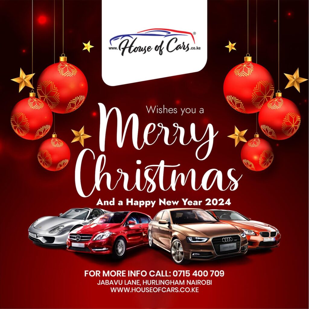 Merry Christmas and Happy New Year special offer on Cars in Kenya
