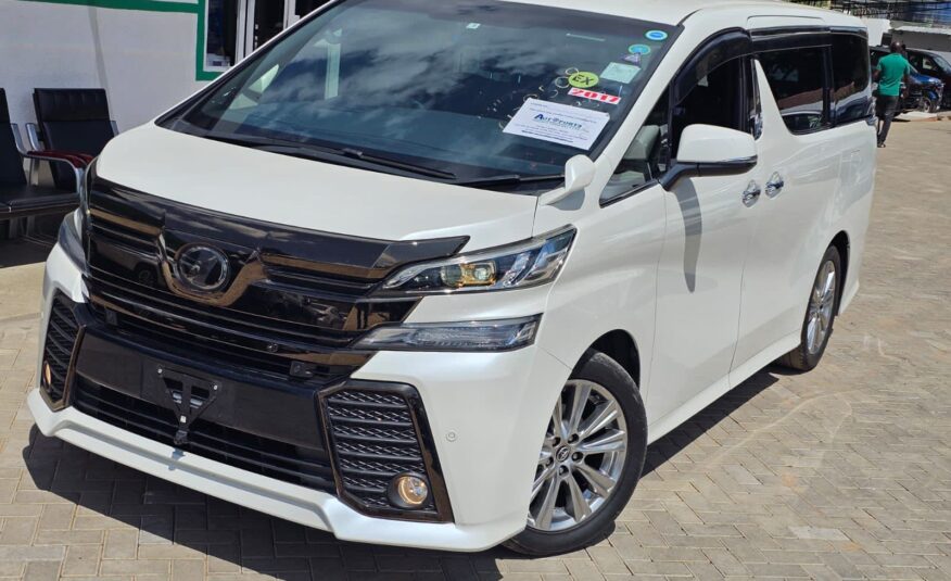 2017 Toyota Vellfire_ Sunroof