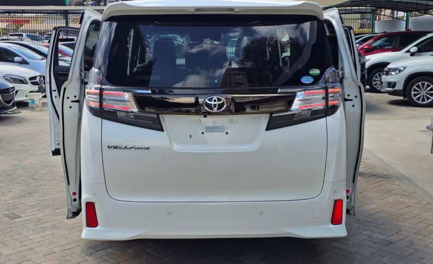 2017 Toyota Vellfire_ Sunroof